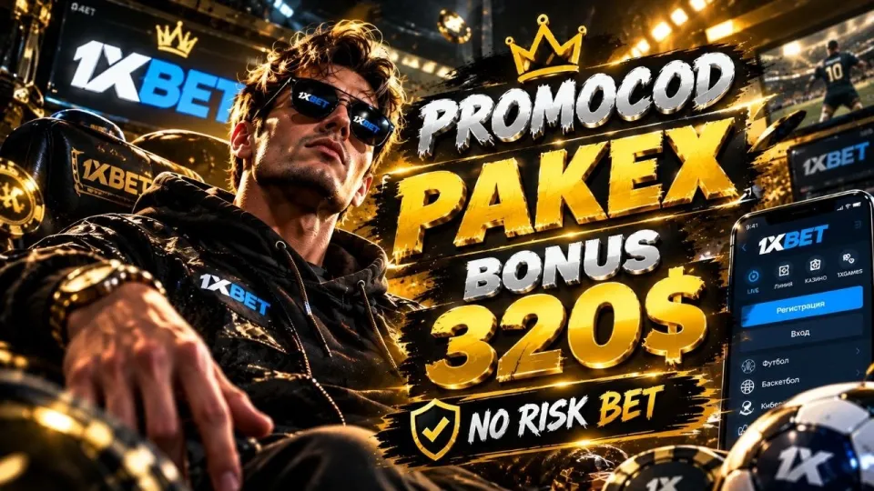 How to register on 1xbet Pakistan and claim the PAKEX promo code bonus